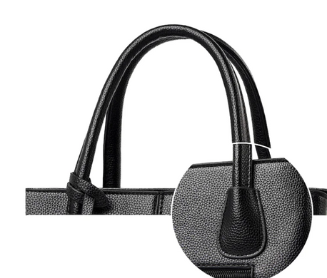 Женская сумка кожаная XiaHeng Daishu классическая Черная