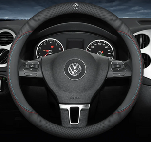 Чохол на кермо Nappa Lux із натуральної шкіри для автомобіля Volkswagen