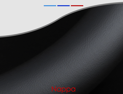 Чехол оплетка на руль Nappa Lux из натуральной кожи для автомобиля Volkswagen