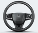 Чехол на руль Nappa Carbon из натуральной кожи для автомобиля Hyundai