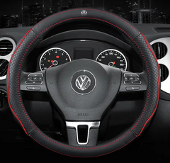 Чехол оплетка на руль Circle из натуральной кожи для автомобиля Volkswagen