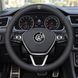 Чехол на руль Deluxe из натуральной кожи для автомобиля Volkswagen