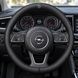 Чохол на кермо Deluxe із натуральної шкіри для автомобіля Opel