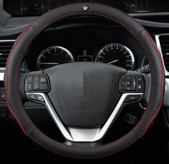 Чехол оплетка на руль Circle из натуральной кожи для автомобиля BMW