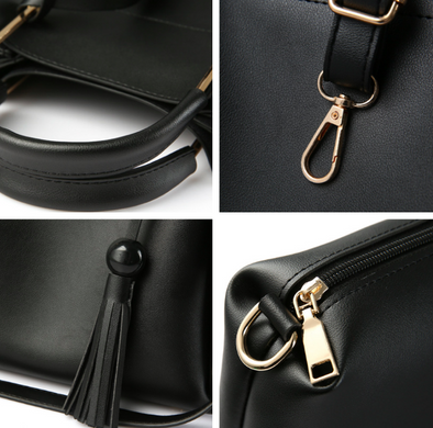 Жіноча сумка Taylor Tiffany комплект 2 в 1 Чорний