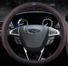 Чехол оплетка на руль Circle из натуральной кожи для автомобиля Ford