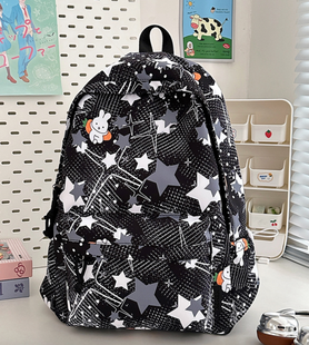 Рюкзак жіночий молодіжний Star Black шкільний Чорний