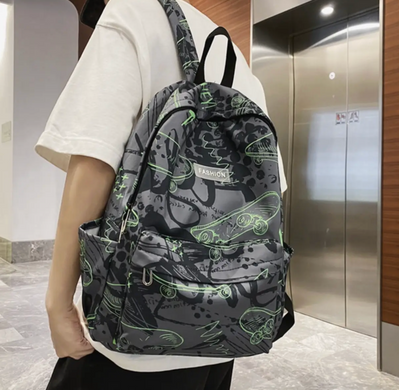 Рюкзак молодежный городской Fashion Зеленый