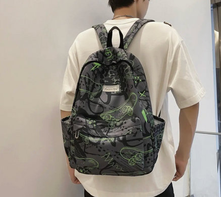 Рюкзак молодежный городской Fashion Зеленый