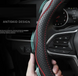 Чехол оплетка на руль Circle из натуральной кожи для автомобиля Peugeot