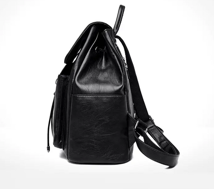 Рюкзак женский кожаный Taolegy Fashion HFDS Черный