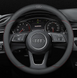 Чехол на руль Nappa Lux из натуральной кожи для автомобиля Audi