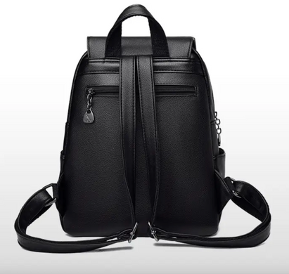 Рюкзак женский кожаный Hefan Daushi Style Черный