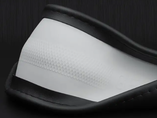 Чехол на руль Lux Ultrathin из натуральной кожи для автомобиля Ford Красный
