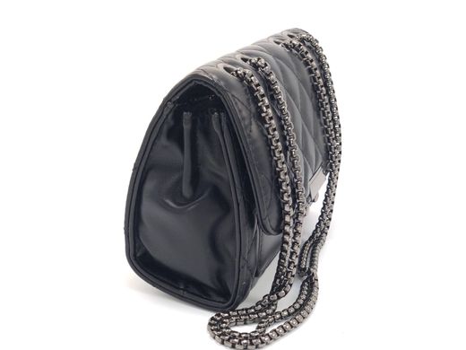 Женская сумка через плечо на цепочке Taylor Treysi Черная