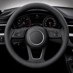 Чехол на руль luxeM из натуральной кожи для автомобиля