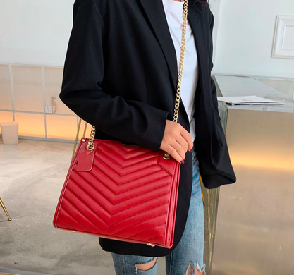 Жіноча сумка класична Taylor Luxury Червона