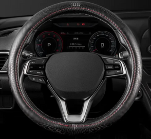 Чехол на руль из натуральной кожи Classic для автомобиля Audi