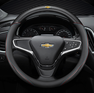 Чохол на кермо Nappa Carbon із натуральної шкіри для автомобіля Chevrolet