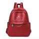 Рюкзак женский кожаный Hefan Daishu Classic Красный