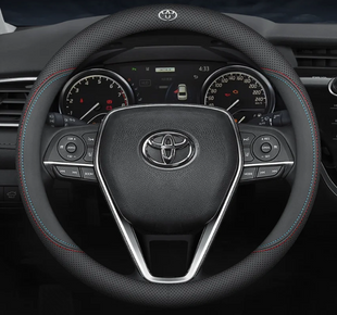 Чохол на кермо Nappa Lux із натуральної шкіри для автомобіля Toyota