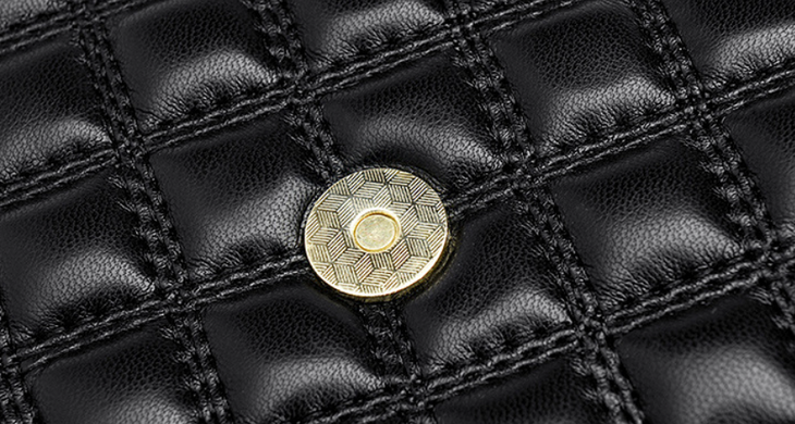 Женская сумка кожаная Hefan Daishu через плечо Classic Черная