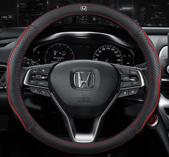 Чехол оплетка на руль Circle из натуральной кожи для автомобиля Honda