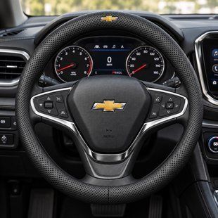 Чехол на руль Deluxe из натуральной кожи для автомобиля Chevrolet