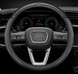 Чехол накладка на руль из натуральной кожи для автомобиля Audi